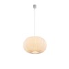 Leuchten-Direkt PAPEL Lampada a Sospensione Bianco, 1-Luce