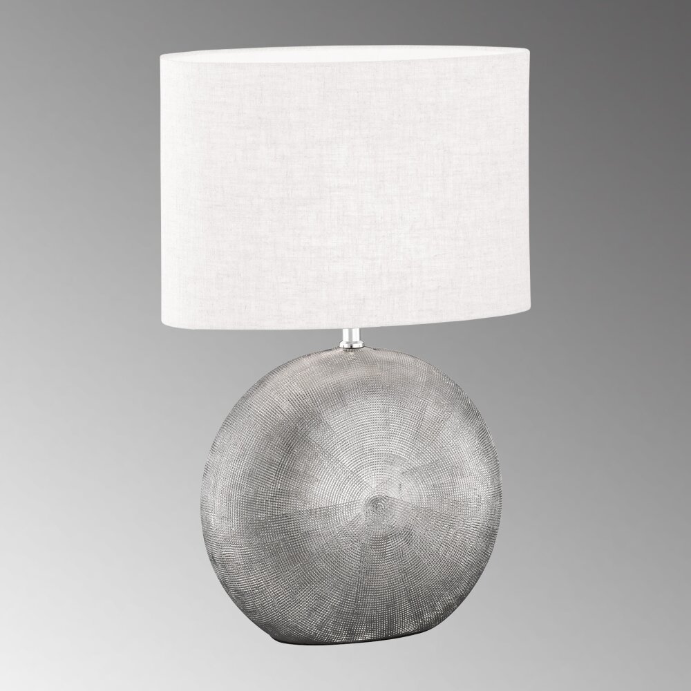 Fischer & Honsel Tobse Lampada da tavolo Argento, 1-Luce main product photo