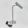 Dalheim Lampada da tavolo LED Nichel opaco, 1-Luce