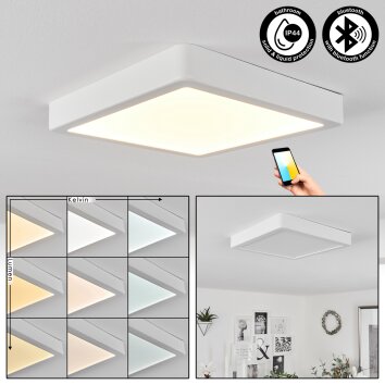 Finsrud Plafoniera LED Bianco, 1-Luce