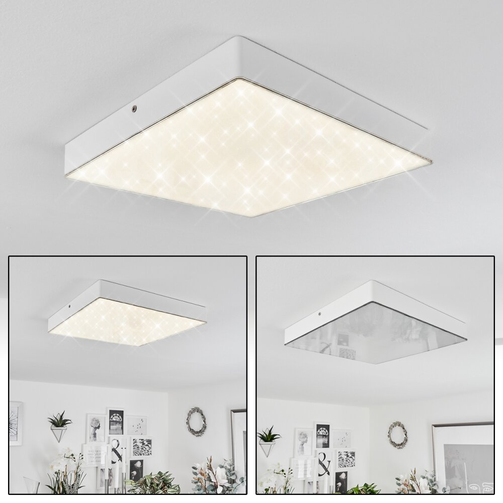 Mentque Plafoniera LED Bianco, 1-Luce main product photo
