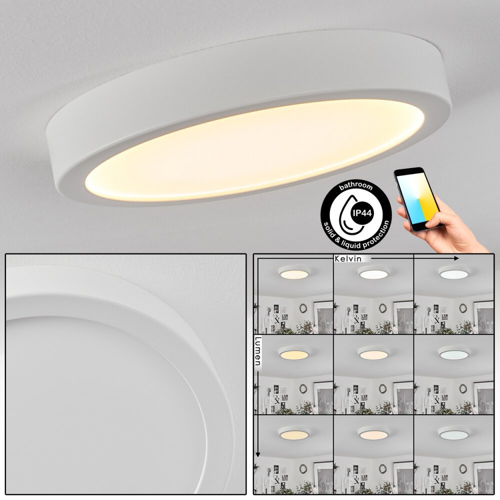 Finsrud Plafoniera LED Bianco, 1-Luce main product photo