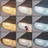 Usmagama Solar Faretto da giardino LED Nero, 1-Luce, Sensori di movimento, Cambia colore