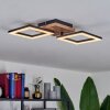 Walschbronn Plafoniera LED Écru, Nero, 1-Luce