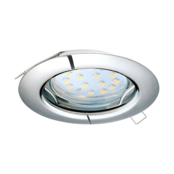 Eglo PENETO Lampada da incasso LED Cromo, 1-Luce