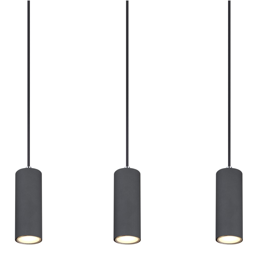 Globo ROBBY Lampadario a sospensione Nero, 6-Luci