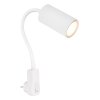 Globo ROBBY Applique Bianco, 1-Luce