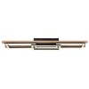 Globo ILLA Plafoniera LED Aspetto del legno, Nero, 1-Luce