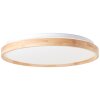 Brilliant Alson Plafoniera LED Marrone, Bianco, 1-Luce, Telecomando