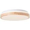 Brilliant Brodsky Plafoniera LED Marrone, Bianco, 1-Luce