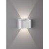 Fischer & Honsel Wall Applique LED Argento, 2-Luci