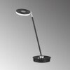 Fischer & Honsel Dent Lampada da tavolo LED Nero, 1-Luce