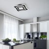 Fischer & Honsel Gorden Plafoniera LED Nero, 1-Luce, Telecomando