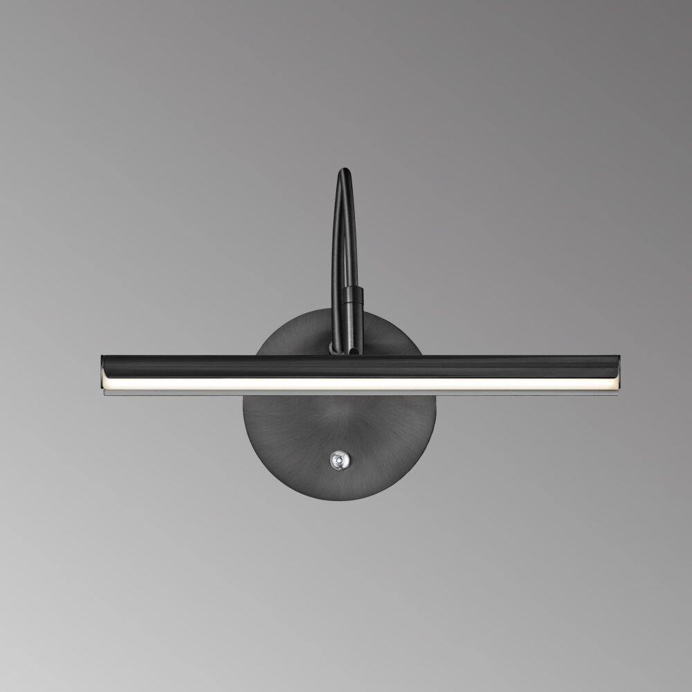 Fischer & Honsel Nami Applique LED Nero, 1-Luce