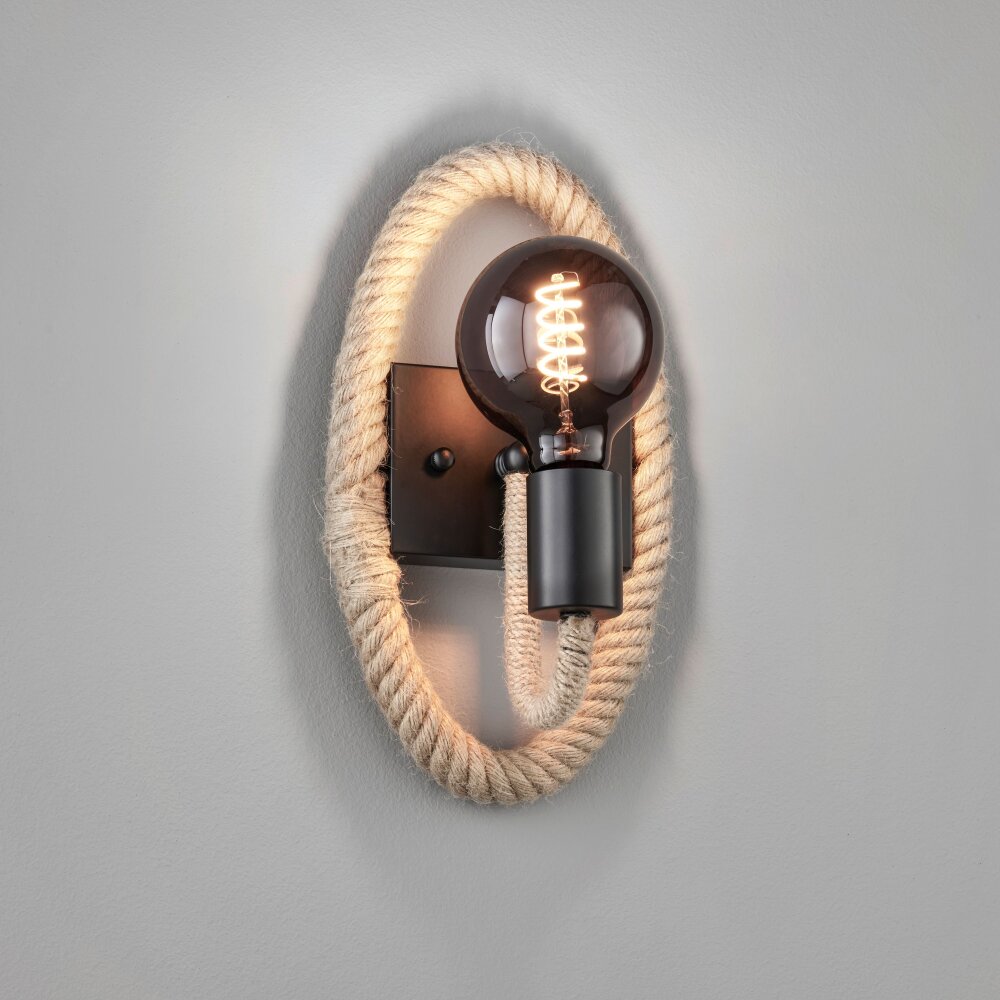 Fischer & Honsel Yara Applique Écru, Nero, 1-Luce main product photo