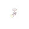 Trio Steam Applique Antichizzato, Bianco, 1-Luce