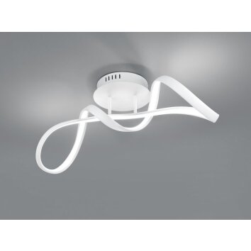 Reality Perugia Plafoniera LED Bianco, 1-Luce