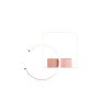 Reality Pivot Plafoniera LED Oro rosa, 1-Luce