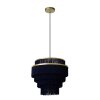 Lucide EXTRAVAGANZA FRILLS Lampadario a sospensione Oro, Ottone, 1-Luce