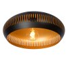 Lucide RAYCO Plafoniera Nero, 1-Luce