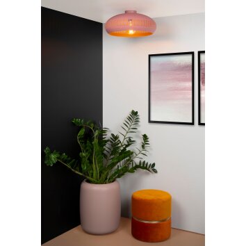 Lucide RAYCO Plafoniera Fucsia, 1-Luce