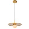 Lucide TOPHER Lampadario a sospensione Oro, Ottone, 1-Luce