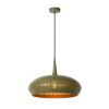 Lucide RAYCO Lampadario a sospensione Verde, 1-Luce