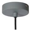 Lucide RAYCO Lampadario a sospensione Grigio, 1-Luce