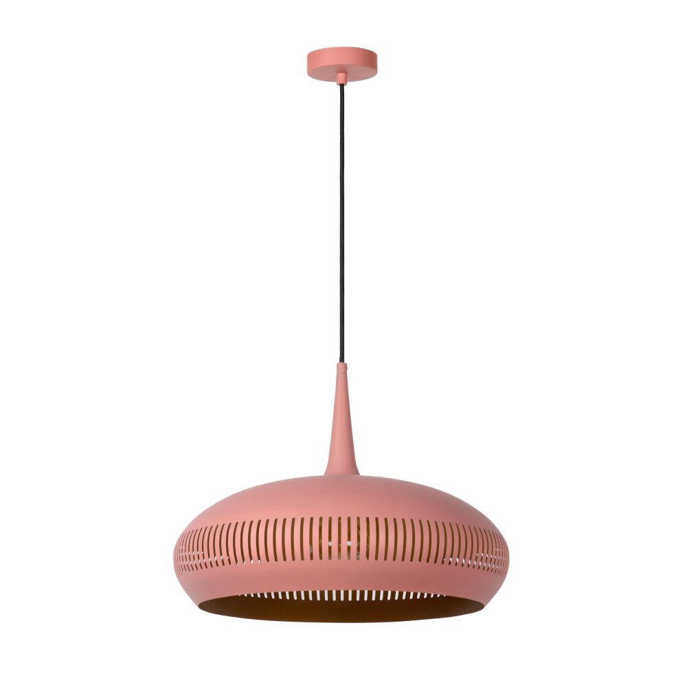 Lucide RAYCO Lampadario a sospensione Fucsia, 1-Luce