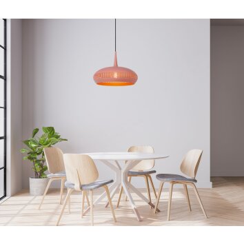 Lucide RAYCO Lampadario a sospensione Fucsia, 1-Luce