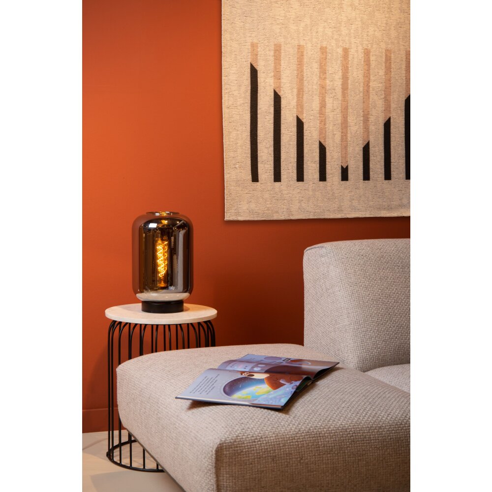 Lucide JOANET Lampada da tavolo Nero, 1-Luce main product photo