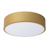 Lucide UNAR Plafoniera LED Oro, Ottone, 1-Luce