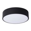 Lucide UNAR Plafoniera LED Nero, 1-Luce