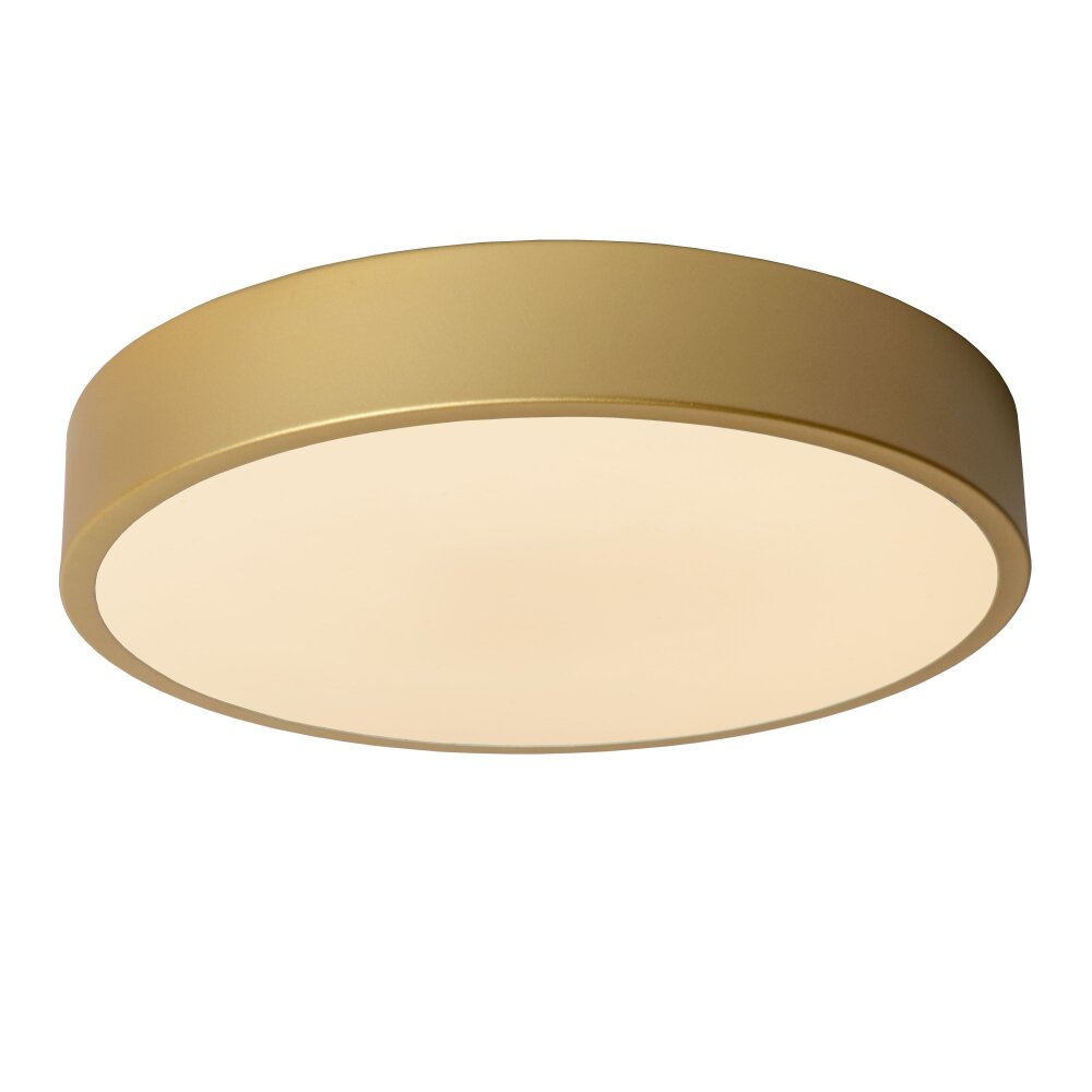 Lucide UNAR Plafoniera LED Oro, Ottone, 1-Luce main product photo
