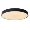 Lucide UNAR Plafoniera LED Nero, 1-Luce