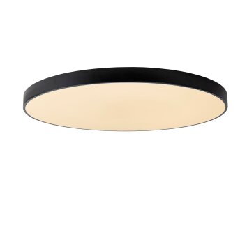 Lucide UNAR Plafoniera LED Nero, 1-Luce