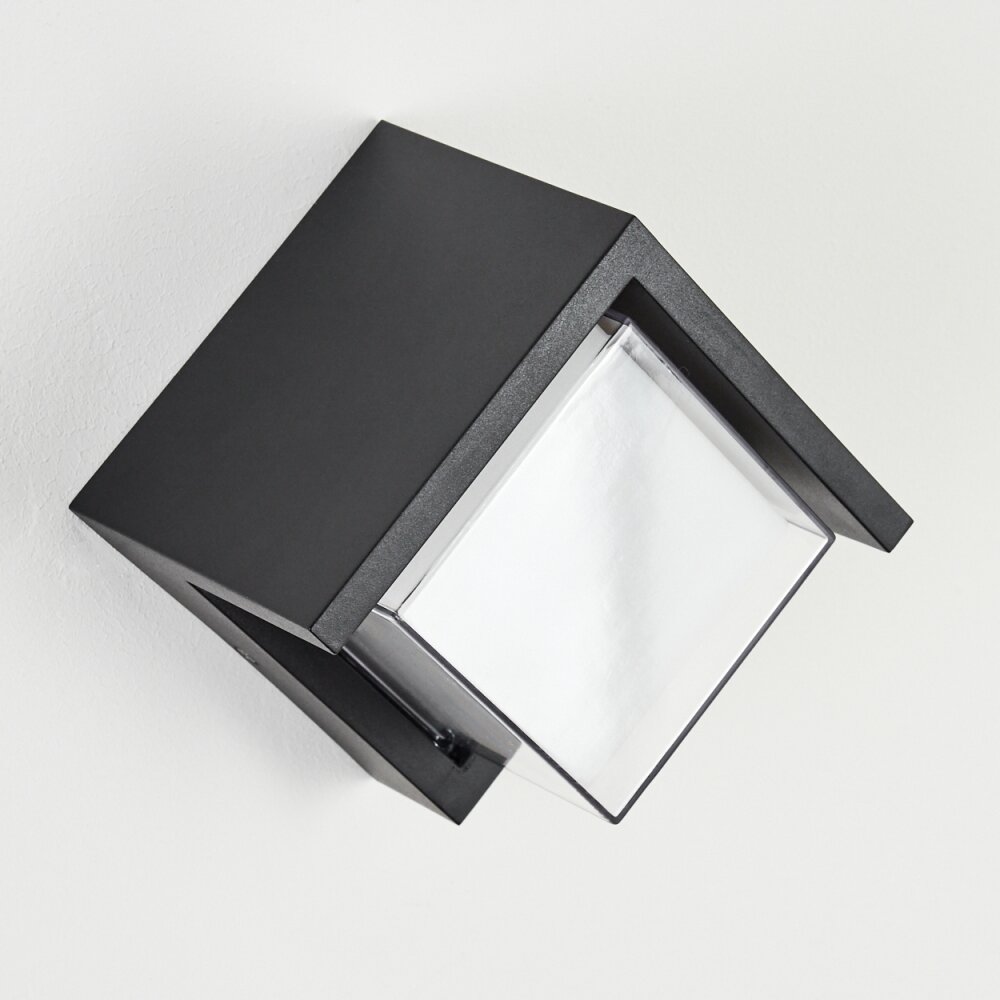 Vurey Applique da esterno LED Nero, 1-Luce