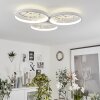 Fombillou Plafoniera LED Bianco, 1-Luce