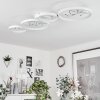 Fombillou Plafoniera LED Bianco, 1-Luce