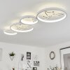 Fombillou Plafoniera LED Bianco, 1-Luce