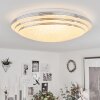 Villeveyrac Plafoniera LED Bianco, 1-Luce, Telecomando