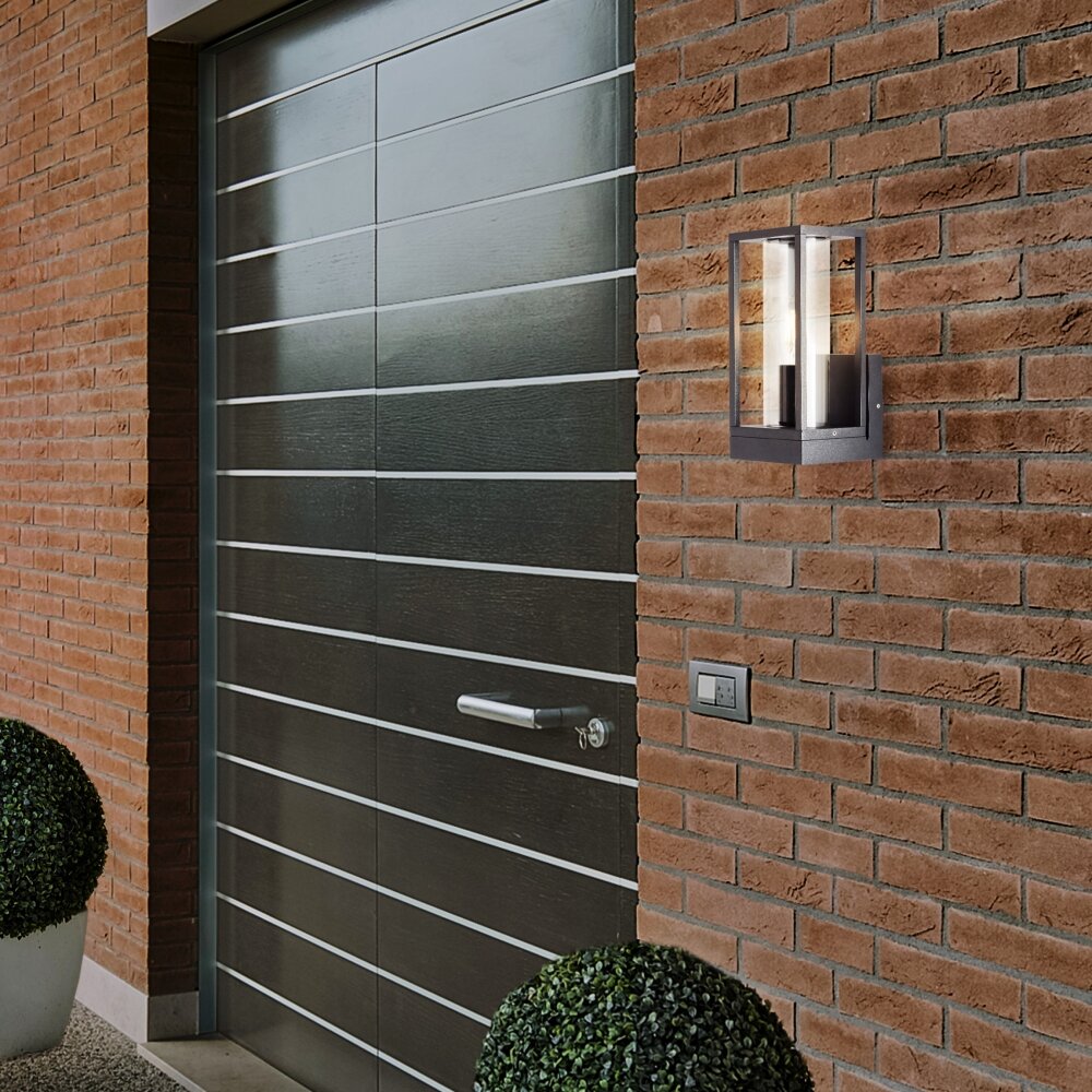 Brilliant Dipton Applique da esterno Nero, 1-Luce main product photo