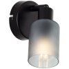 Brilliant Loralie Applique Nero, 1-Luce