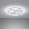 Fischer & Honsel Dots Plafoniera LED Bianco, 1-Luce, Telecomando