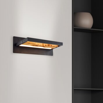 Brilliant Chaumont Applique LED Nero, 1-Luce