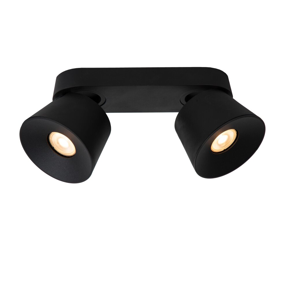 Lucide TRIGONO Plafoniera Nero, 2-Luci main product photo