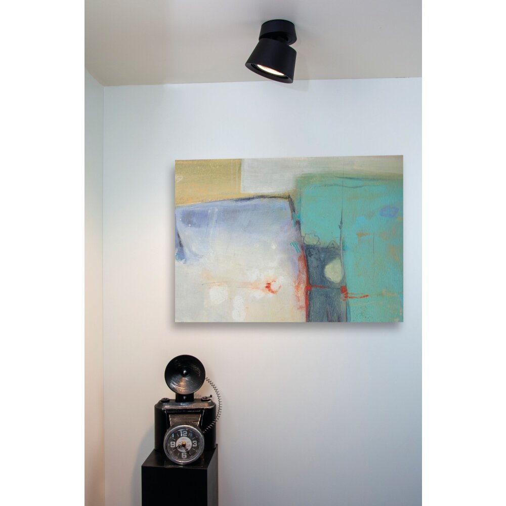 Lucide TRIGONO Plafoniera Nero, 1-Luce main product photo