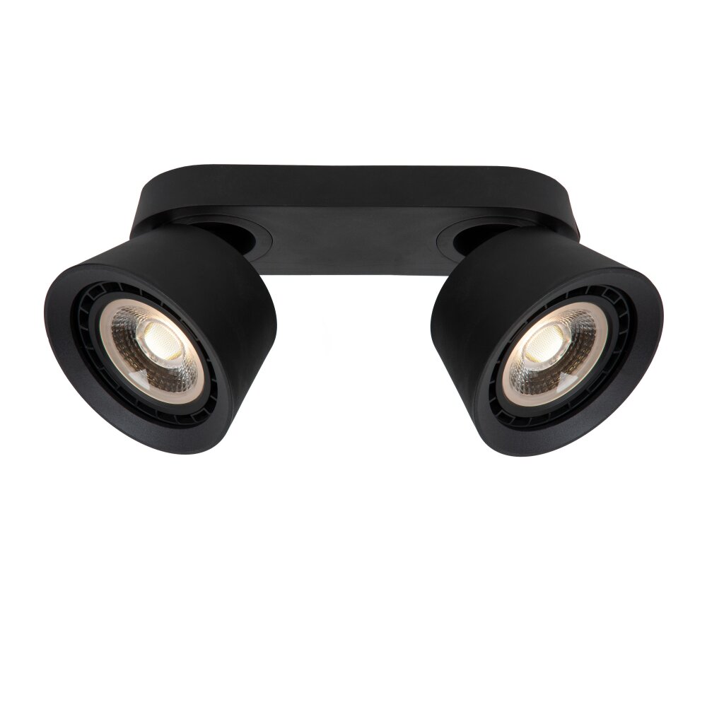 Lucide TRIGONO Plafoniera Nero, 2-Luci main product photo