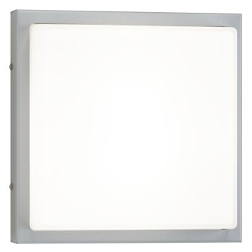 LCD Osser Applique da esterno Grigio, 1-Luce, Sensori di movimento