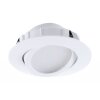 Eglo PINEDA Applique e plafoniera LED Bianco, 1-Luce